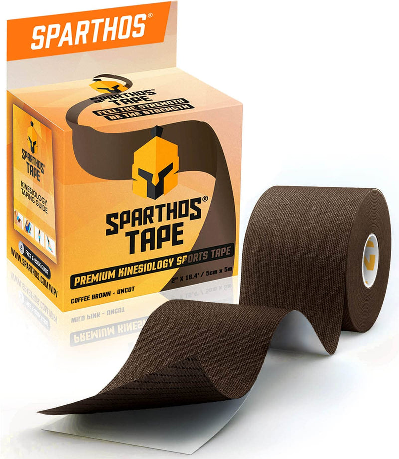 Sparthos Tape Color Bundle: Cinnamon Brown + Coffee Brown+ Mountain Brown [16.4 ft Uncut Rolls]