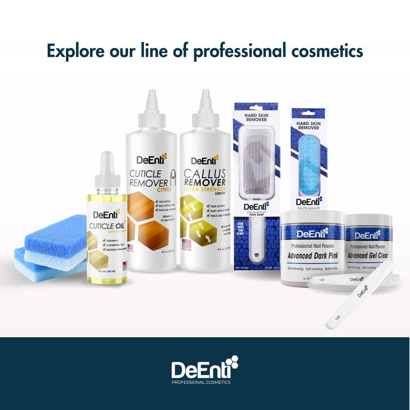[Australia] - DeEnti Metal Foot File, Professional Grade Stainless Steel, Salon Quality Callus Remover, Lightweight Foot Scrubber, Home Manicure and Pedicure Tools 