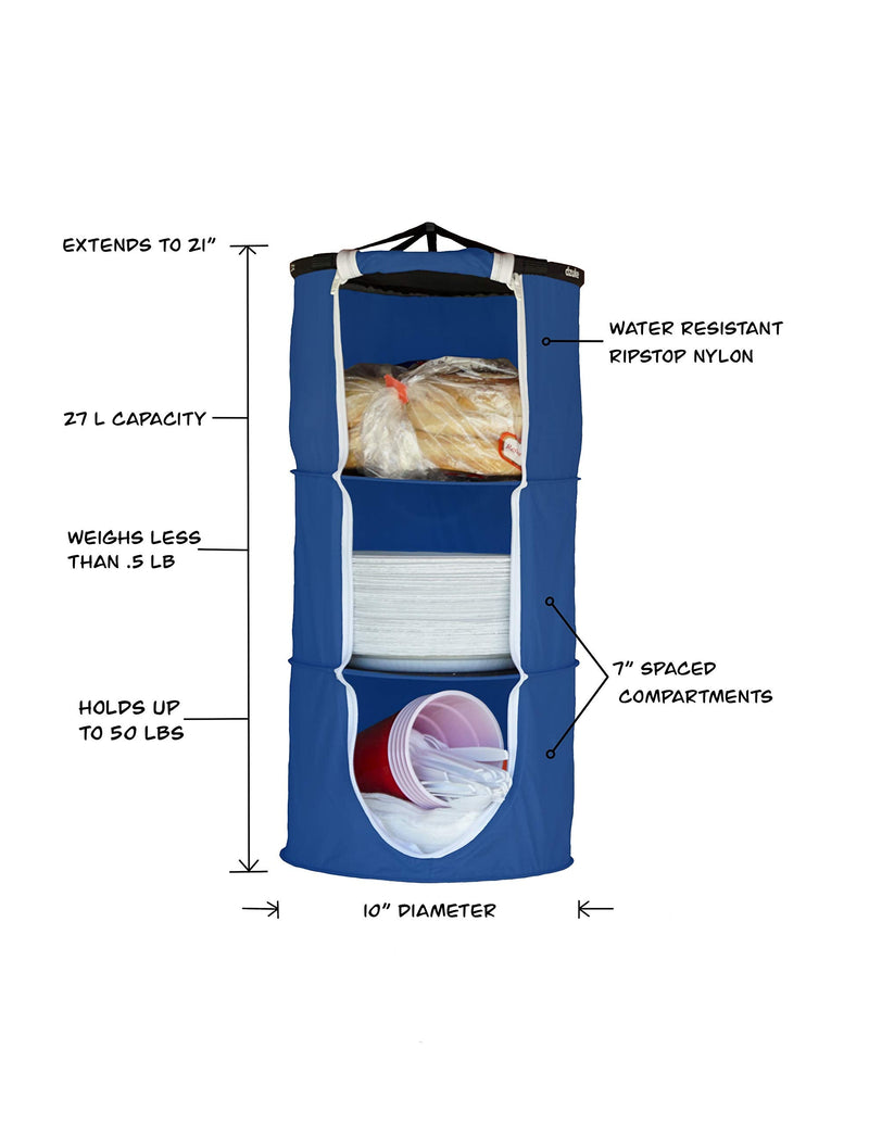 Outdoor/Travel Organizer blue Mini