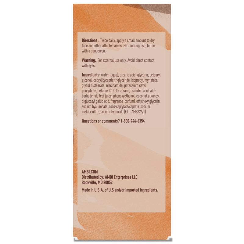 Ambi Even & Clear Fade Cream, Hydroquinone-free, Hyperpigmentation Treatment, Dark Spot Corrector, Results In As Little As 4 Weeks, Niacinamide, Aloe Vera, Vitamin C, 1 Fl Oz 1 Fl Oz (Pack of 1)