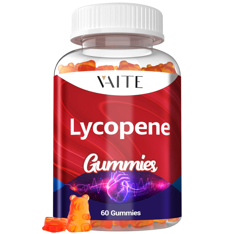 [Australia] - Lycopene Supplements for Men & Women 75mg Gummies - Antioxidant | General Wellness | Supports Skin & Vision | Daily Vitality | Plant-Based, Sugar-Free, 60 Vegan Gummy Chews, Non-GMO, Chewables 