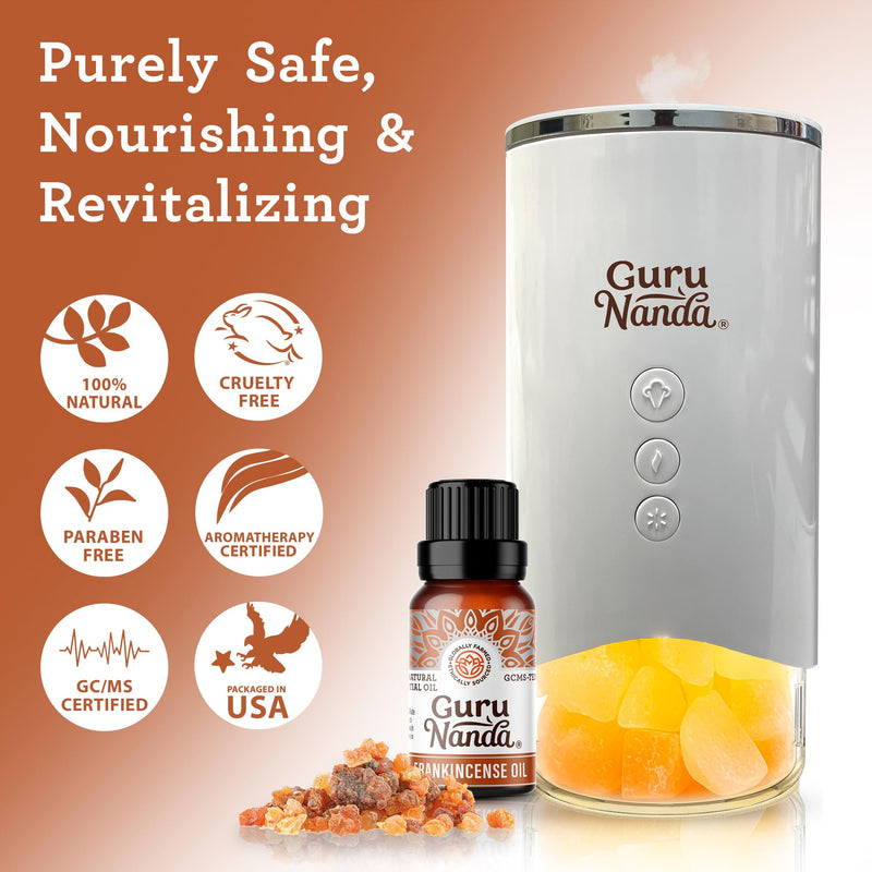 [Australia] - GuruNanda Frankincense Essential Oil (0.5 Fl oz) - 100% Pure, Natural and Undiluted Diffuser Oil for Aromatherapy, Massages & DIY Recpies - Supports Join Health & Promotes Radiant Skin Pack of 1 