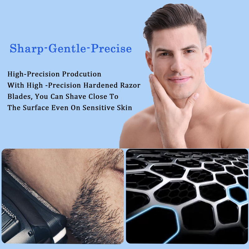 [Australia] - Shaving Head Shaver Men's Electric Replacement Head for Series 3, S3 Shaving Head Replacement Shaving Part Series 3 32b with Precision Trimmer for Series 3 Electric Shaver Men (32b) 