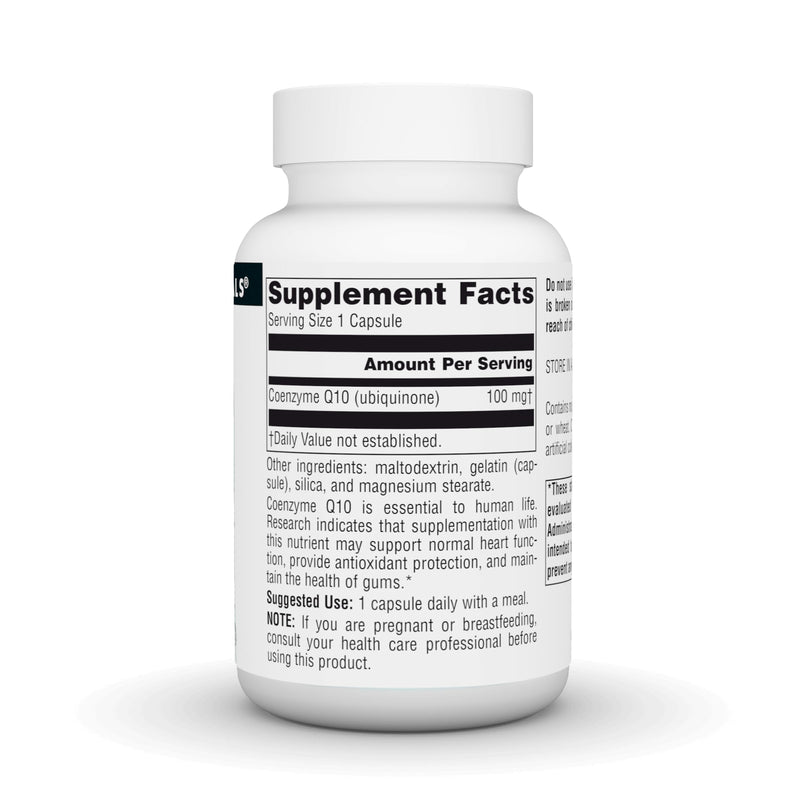Source Naturals Coenzyme Q10, Antioxidant Support* 100 mg - 90 Capsules 90 Count (Pack of 1)