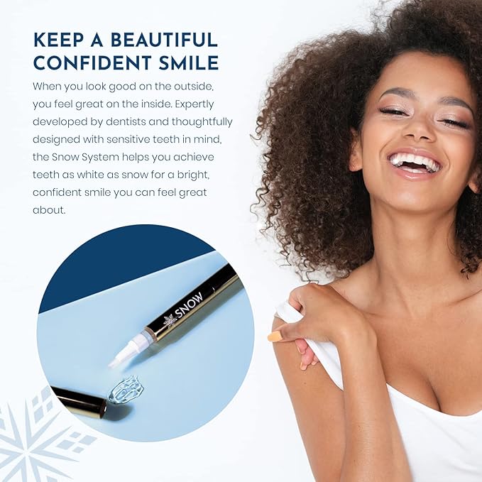 [Australia] - Snow Extra-Strength Teeth Whitening Pen, Enamel-Safe Tooth Whitening Pen for Sensitive Teeth, Teeth Whiteners for Oral Care, Stain Remover for Teeth That Visibly Whitens Tooth up to 8 Shades - 1 Pack 0.13 Fl Oz (Pack of 1) 