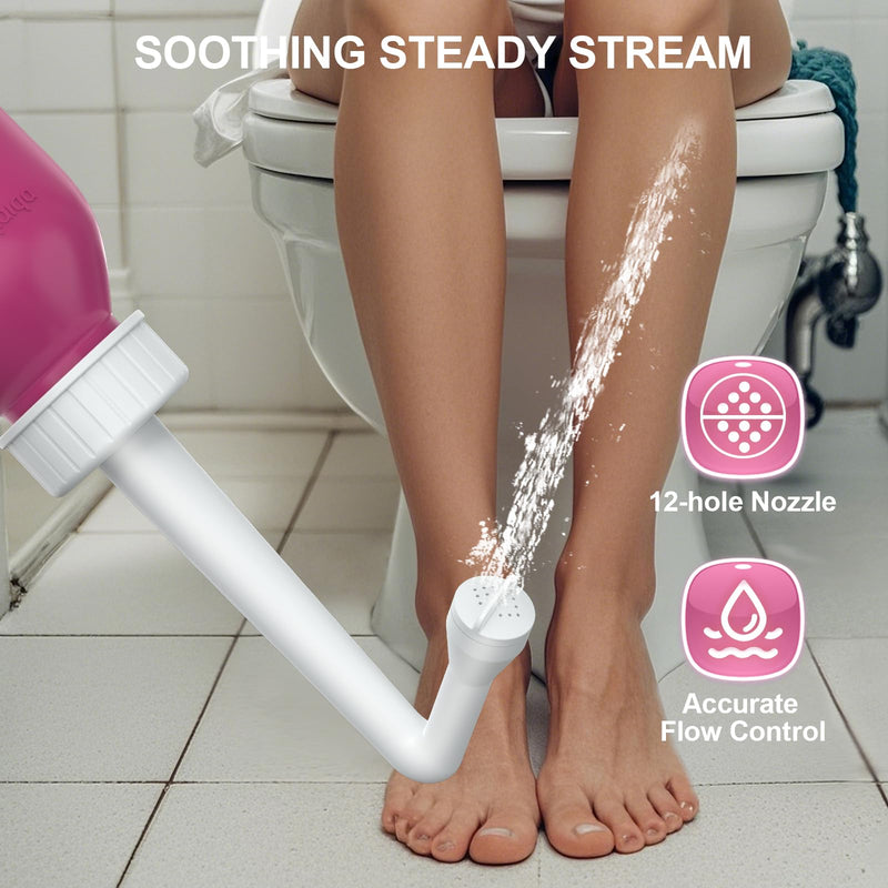 [Australia] - Peri Bottle for Postpartum Care, Perineal Bottle for New Mom Postpartum Essential, 10 Oz Upside Down Peri Bottle for Postpartum Recovery, Portable Bidet for Women 