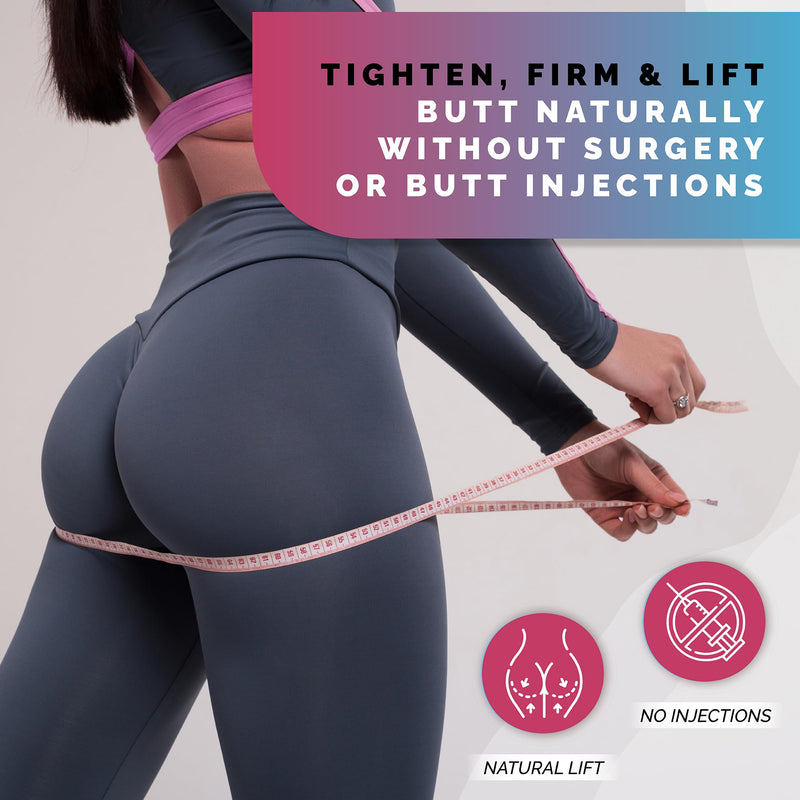 [Australia] - Butt Enhancer Pills for Big Booty & Curvy HIPS - BBL Weight Gainer for Women Curves Bigger Butt Pills for Women - Booty Builder Aguaje para Aumentar Gluteos y Caderas - Butt Growth Products 