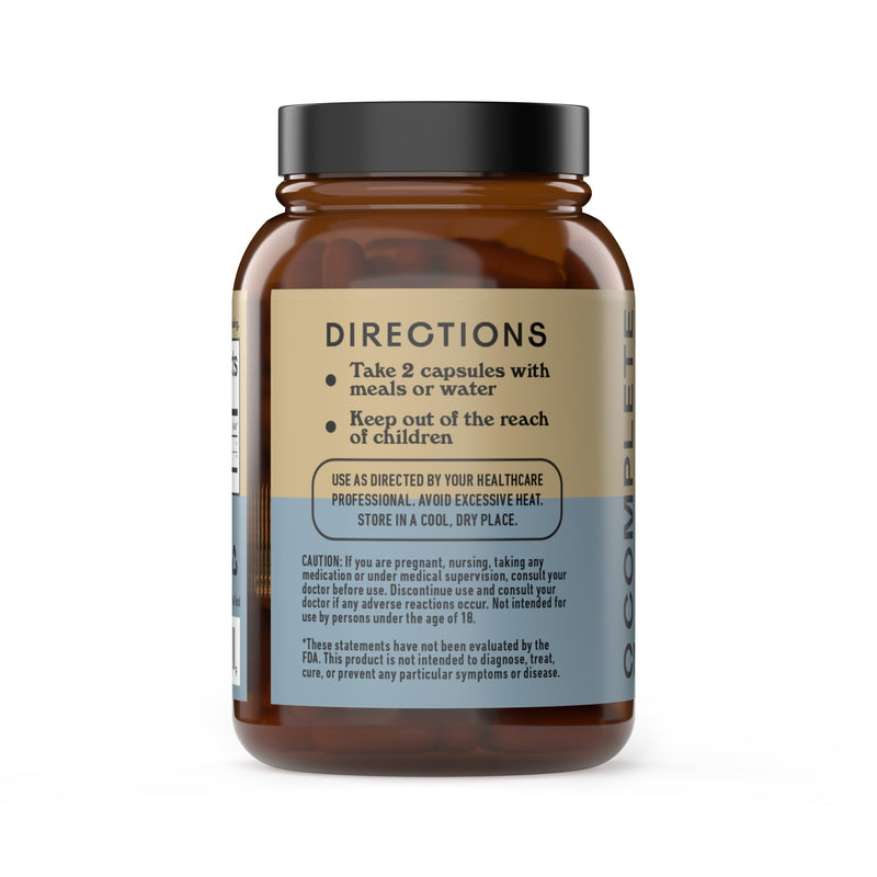 [Australia] - Complete Natural Products Organic Garlic Capsules - 520mg Capsules 100 Count Vegetarian Pills Supplement, Garlic Powder Capsules & Extract 