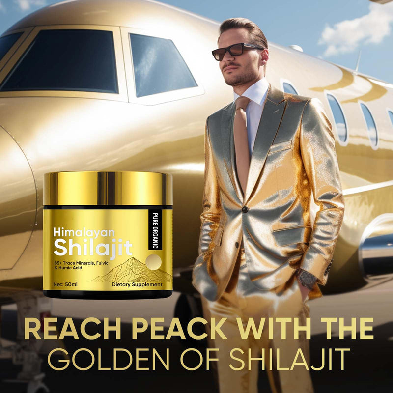 [Australia] - Shilajit Original Himalaya, 2025 New Natural Shilajit resin with fulvic acid minerals Supports endurance and vitality, chase away fatigue 