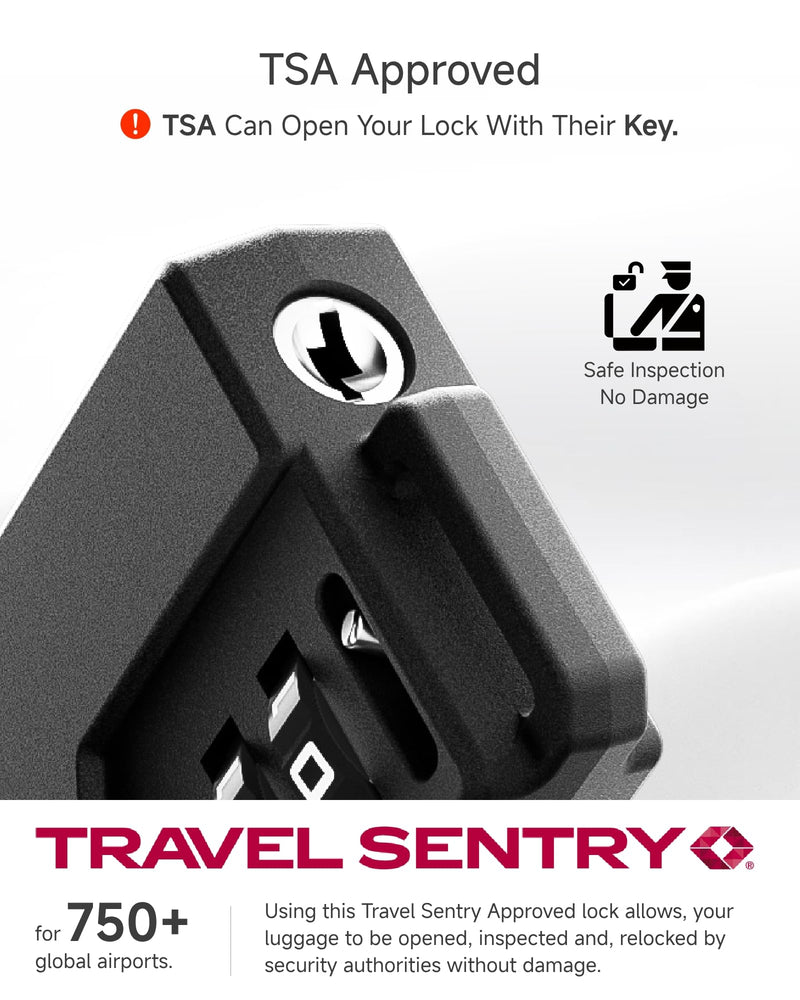 Travel or Daily Secure - TSA Locks and Protective Laptop Sleeve Bag Bundle