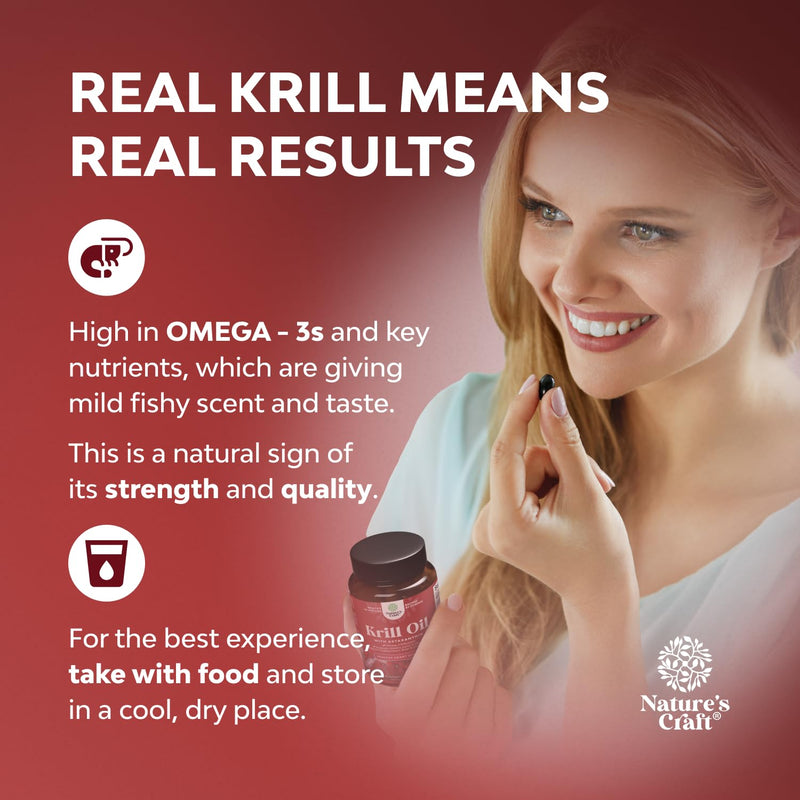[Australia] - Krill Omega 3 Fish Oil Softgels 500mg - Concentrated Krill EPA & DHA Fish Oil Omega 3 Supplement for Women & Men for Immune Support, Brain & Heart Health - Burpless Fatty Acids Supplement - 30 Count 30 Count (Pack of 1) 