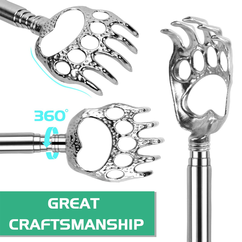 [Australia] - HOFASON 6 Pack Back Scratcher Fathers Day Dad Gifts, White Elephant Gifts for Adults, Stocking Stuffers for Men Women Teens, Prizes for Adults (Muti) Muti 