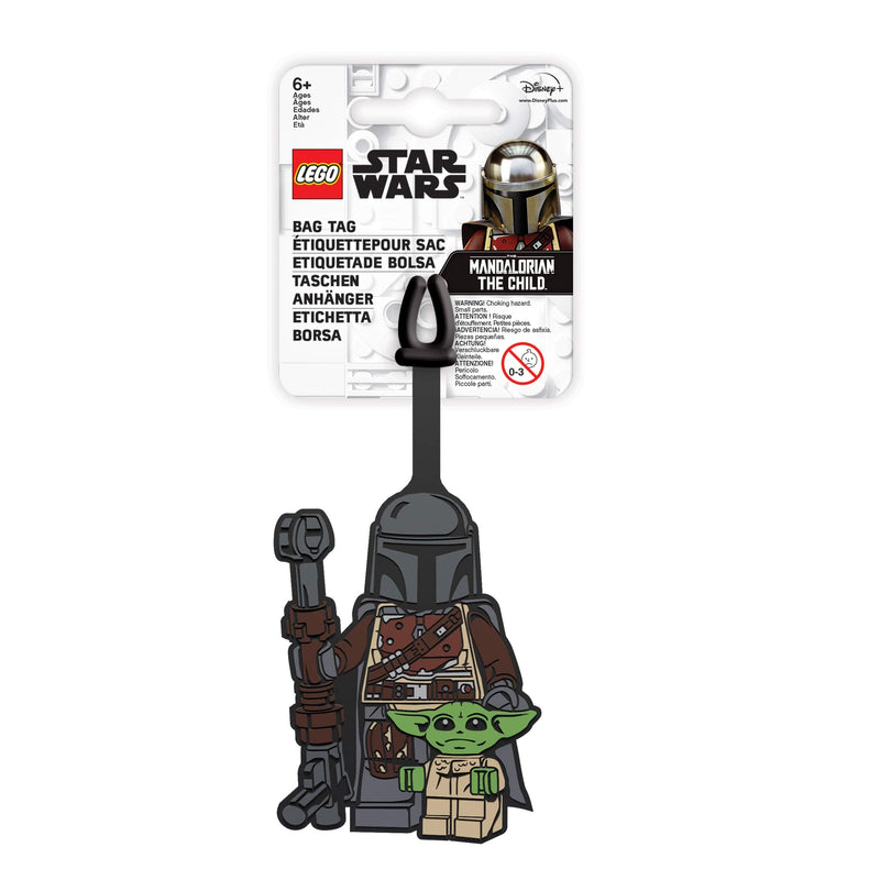 LEGO Star Wars The Mandalorian Grogu Silicone Bag Tag Bundle
