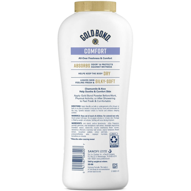 [Australia] - Gold Bond ULT Pwdd Size 10 Oz Gold Bond Ultimate Comfort Body Powder with Aloe Fresh 10 Ounce (Pack of 1) 