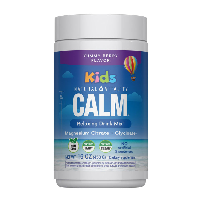Natural Vitality Natural Calm Kids, Mixed Berry - 453g