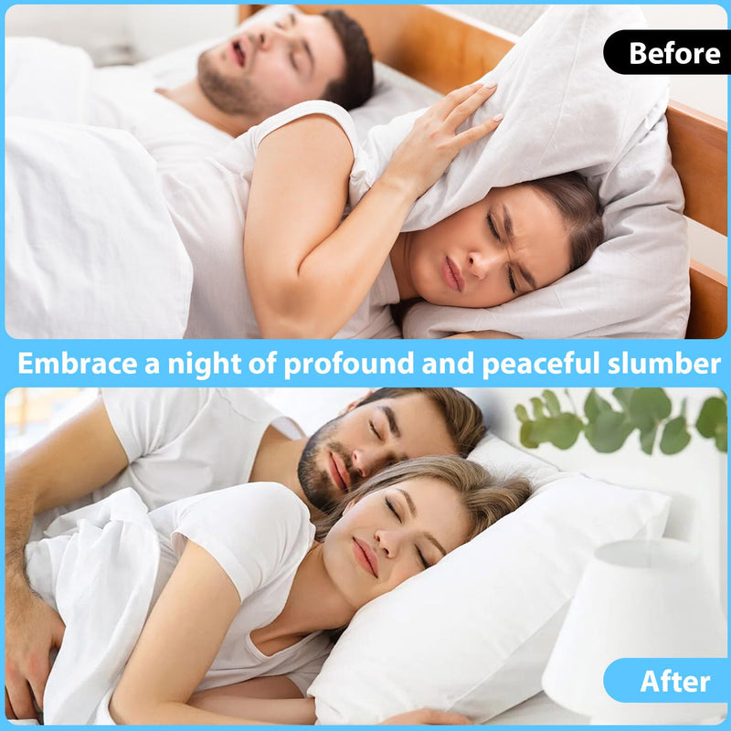 [Australia] - QUANROL Anti Snoring Devices, Silicone Nose Clip Stop Snoring, Snore Stopper Effective to Relieve Snoring, Snoring Solution Comfortable and Quieter Sleep, Clear 