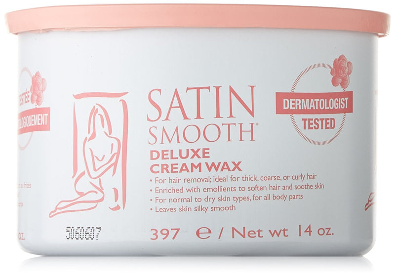 [Australia] - Satin Smooth Deluxe Cream Pot Wax, 14 Ounce 