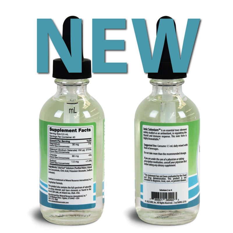 [Australia] - Anderson’s Ionic Selenium Complex, Liquid Selenium Supplement Drops, Supports Thyroid and Immune System, Antioxidant, Ionic Mineral Drops, Fights Free Radicals, 40 Servings, 2 fl oz 