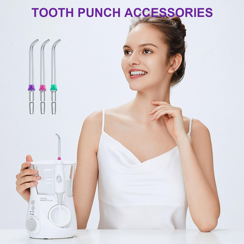 [Australia] - ROMOLY 6 PCS Waterpik Attachments - Oral Irrigators High Quality Replacement Jet Tips Other Models 