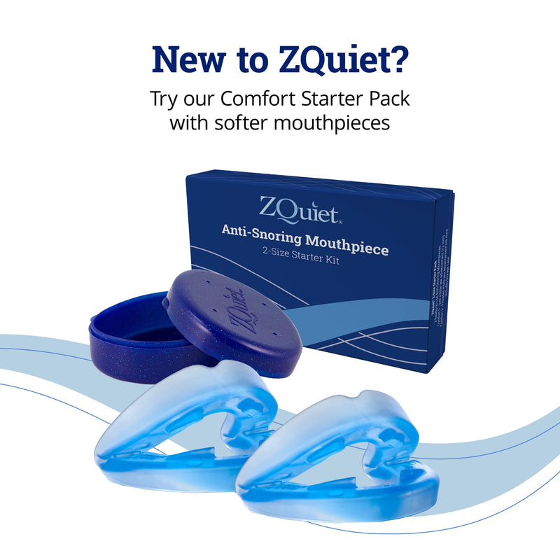 [Australia] - ZQuiet, Anti-Snoring Mouthpiece, Firm Size #1, Strong & Durable Mouthguard, Ideal for Those Prone to Teeth Grinding & Clenching, Made in USA, Size 1 