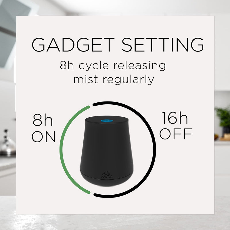 [Australia] - Air Wick Essential Mist Diffuser, 1ct, Essential Oils Diffuser, Air Freshener Peony Gadget 