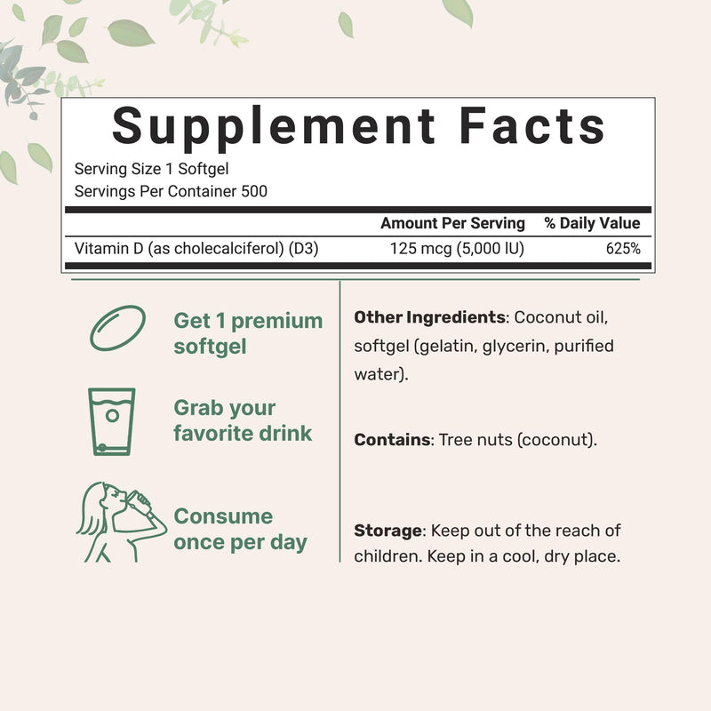 Micro Ingredients Super Vitamin K Complex (K2 MK7 + MK4 & K1) & Vitamin D3 5,000 IU Bundle Pack | Easily Absorbed K Vitamins, Active Menaquinone Complex | Vitamin D as Cholecalciferol