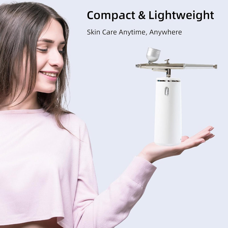 [Australia] - Facial Mist Spray Machine – 0.3mm Oxygen Micro Mist for Toner & Serum Infusion | High-Pressure Hydration & Skin Cooling Steamer for Home & Salon Use – Koli Z2 