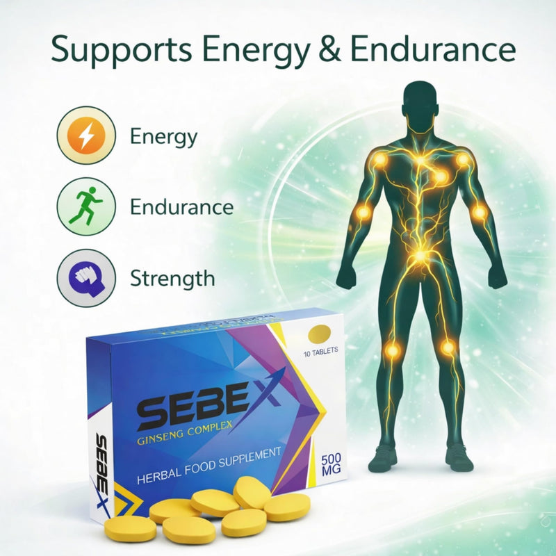 Gold 500mg Ginseng Tablets for Men | Stronger | Longer | Performance & Endurance Support | Extra Strength Herbal Energy & Stamina Formula | 10 Tablets
