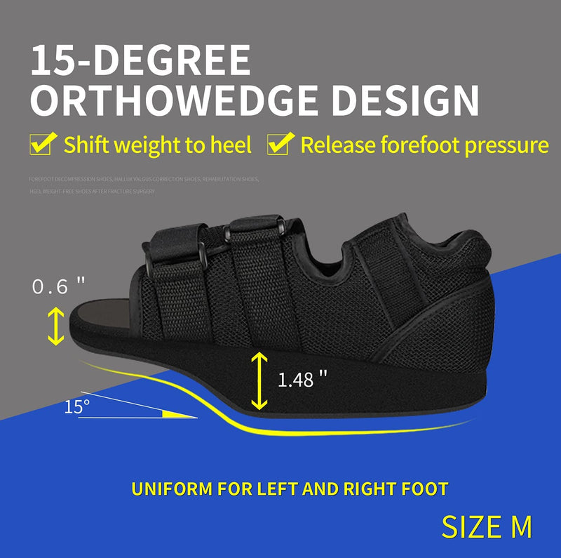 [Australia] - Tairibousy Postoperative Shoes Medical Orthopedic Foot Brace Forefoot Relief Shoe for Surgery (xl) xl 
