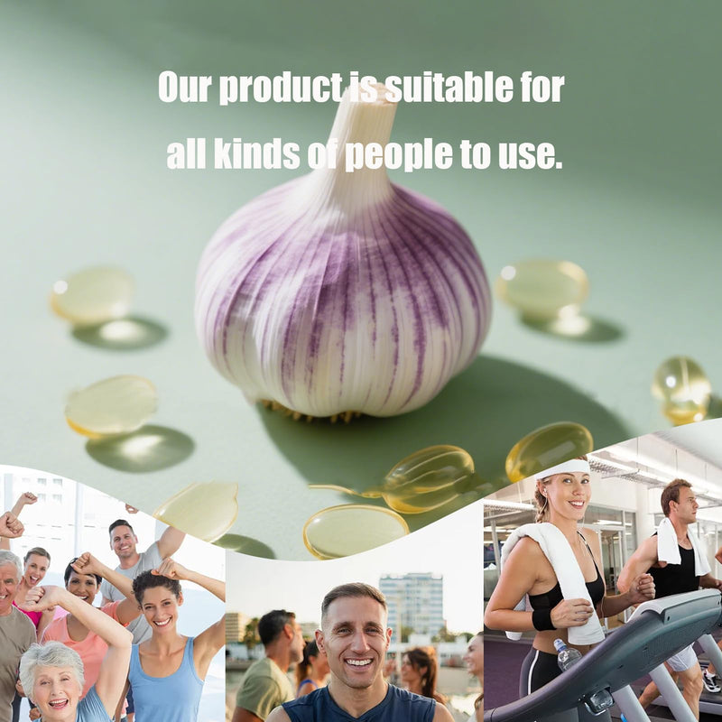 [Australia] - Aged Garlic Extract - 7500mg Odorless - 180 Softgels | Non-GMO, Gluten-Free | Supports Immune Health (1) 1 