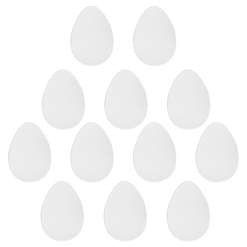 [Australia] - Anti-slip sole pads, non-slip sole stickers, self-adhesive sole pads for a secure grip on smooth floors - effective solution for safe walking, pack of 12, translucent 