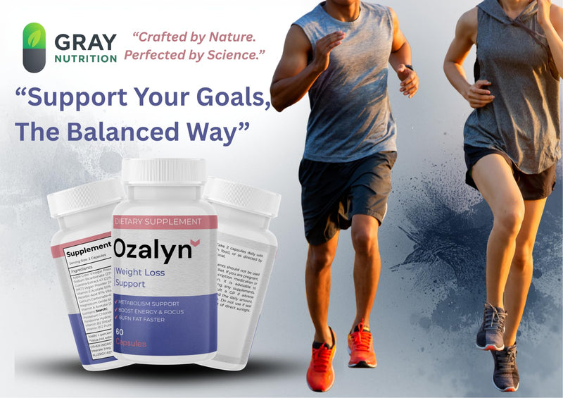 Ozalyn- Advanced WeightLoss Support - Vegan - Weight Management Capsules - One Months Supply - 60 Capsules
