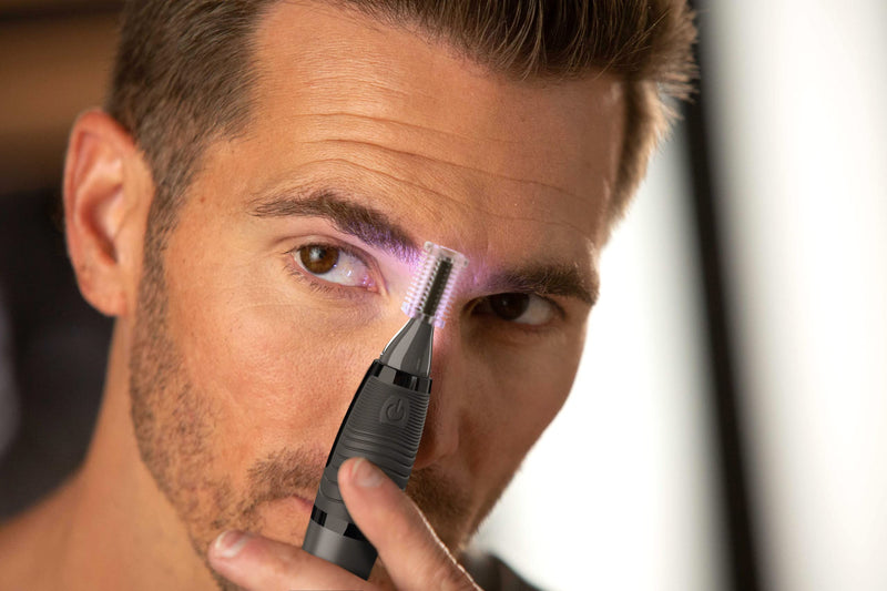 [Australia] - Micro Touch Titanium MAX Lighted Personal Trimmer 4.0x1.25x8.5 Inch (Pack of 1) 