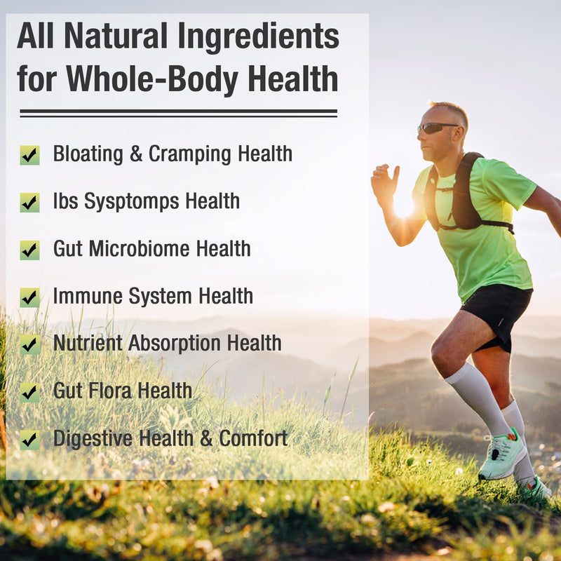 [Australia] - Ascuoli Probiotics for Women & Men - 300 Billion CFU, 22 Strains Probiotics + 15 Organic Herbs Blend, Daily Probiotics for Digestive Health, Immune, Gut, Bloating - 60 Capsule 60 Count (Pack of 1) 