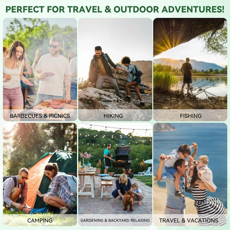 [Australia] - 60 PCS Mosquito Repellent Wipes, Individually Wrapped Insect Repellent Wipes Made of Natural Plant-Based Essential Oils, Safe & Effective Insect Protection Perfect for Outdoor Activities, Long-Lasting 60 