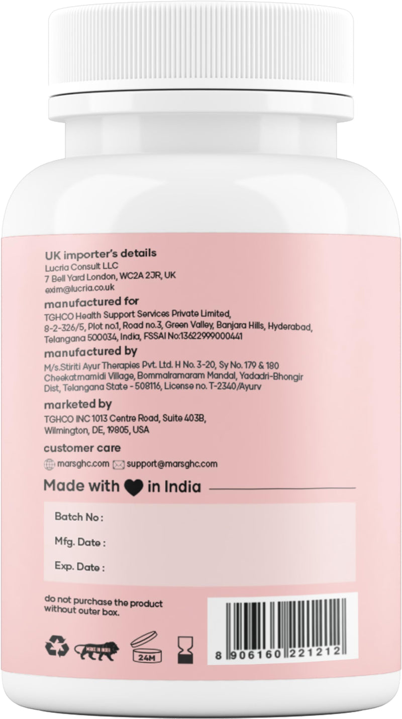 Mars by GHC NitroBurn Combo: Powered by Nitric Oxide & Himalayan Berberine | Pack of 1 | 120 Capsules