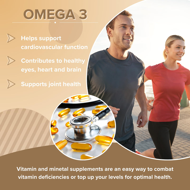 Grape Tree Omega 3 Fish Oil 1000mg 240 Softgels. 4 Month Supply. EPA & DHA Omega-3 Fatty Acids. Fish Oil Capsules Made in the UK. Gluten & Lactose Free 120 count (Pack of 1)