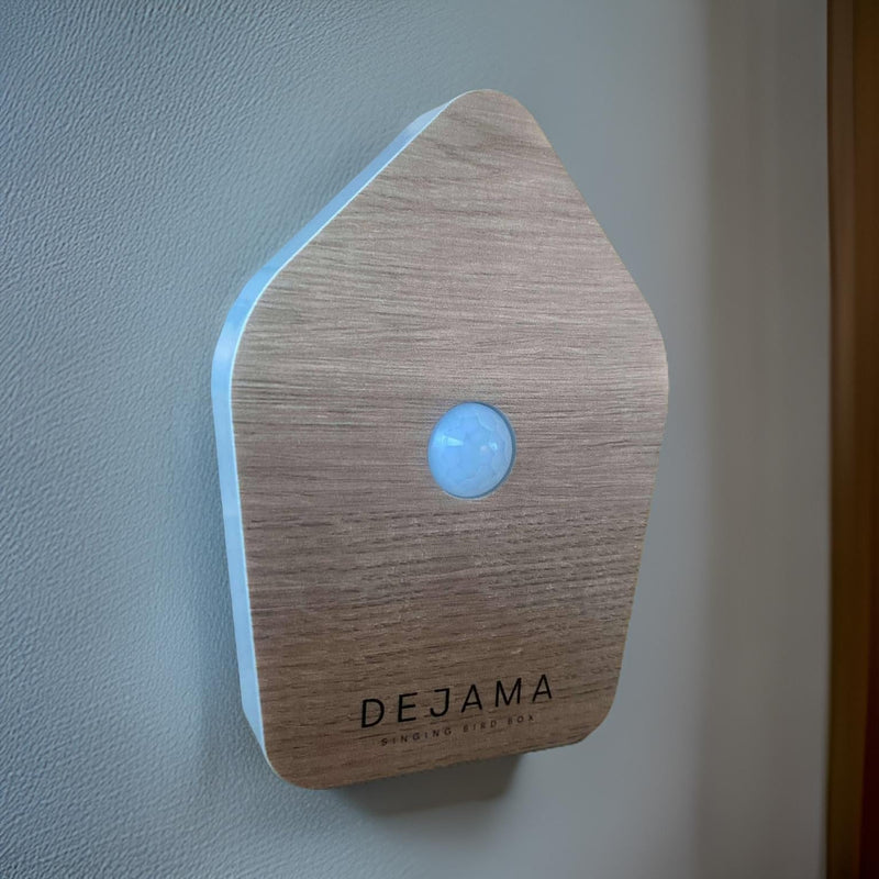 [Australia] - Singing Bird Box Mini Zwitscher for Bathrooms and Interiors Modern Nature Sound Box - Motion Sensor with Sound 