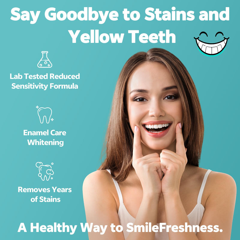 [Australia] - Teeth Whitening Strips, 14-Day Treatments Clinically Proven for Visible & Affordable Teeth Whitening, Enamel Care Whitening, Reduced Sensitivity Formula, Coconut. 