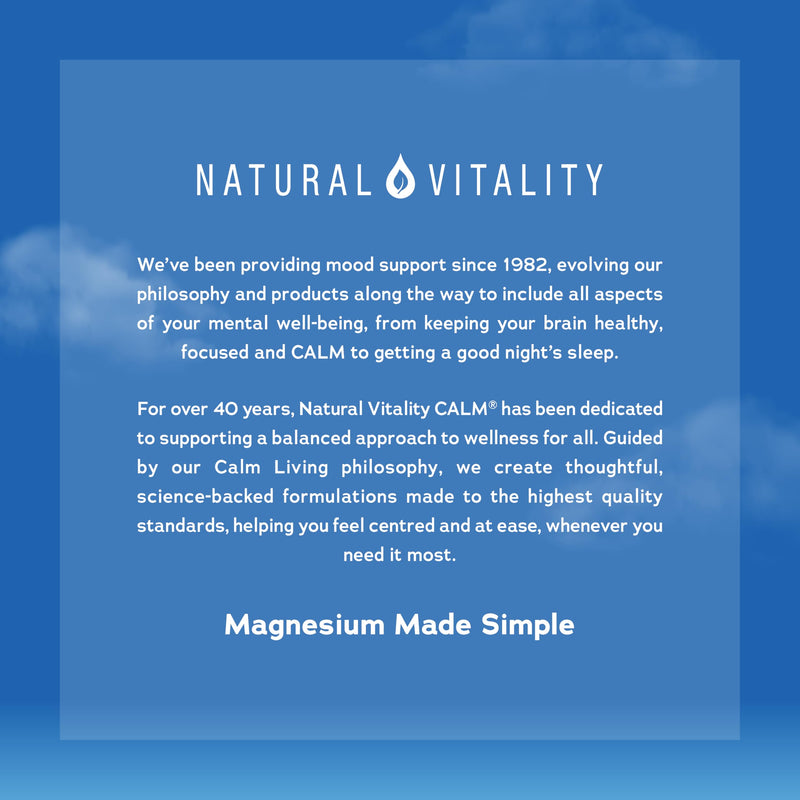 Magnesium Powder Supplement | Calm Relaxing Drink Mix | 100 Servings | High Strength Magnesium Carbonate | for Women & Men | Vegan & Unflavoured | 400g | Natural Vitality