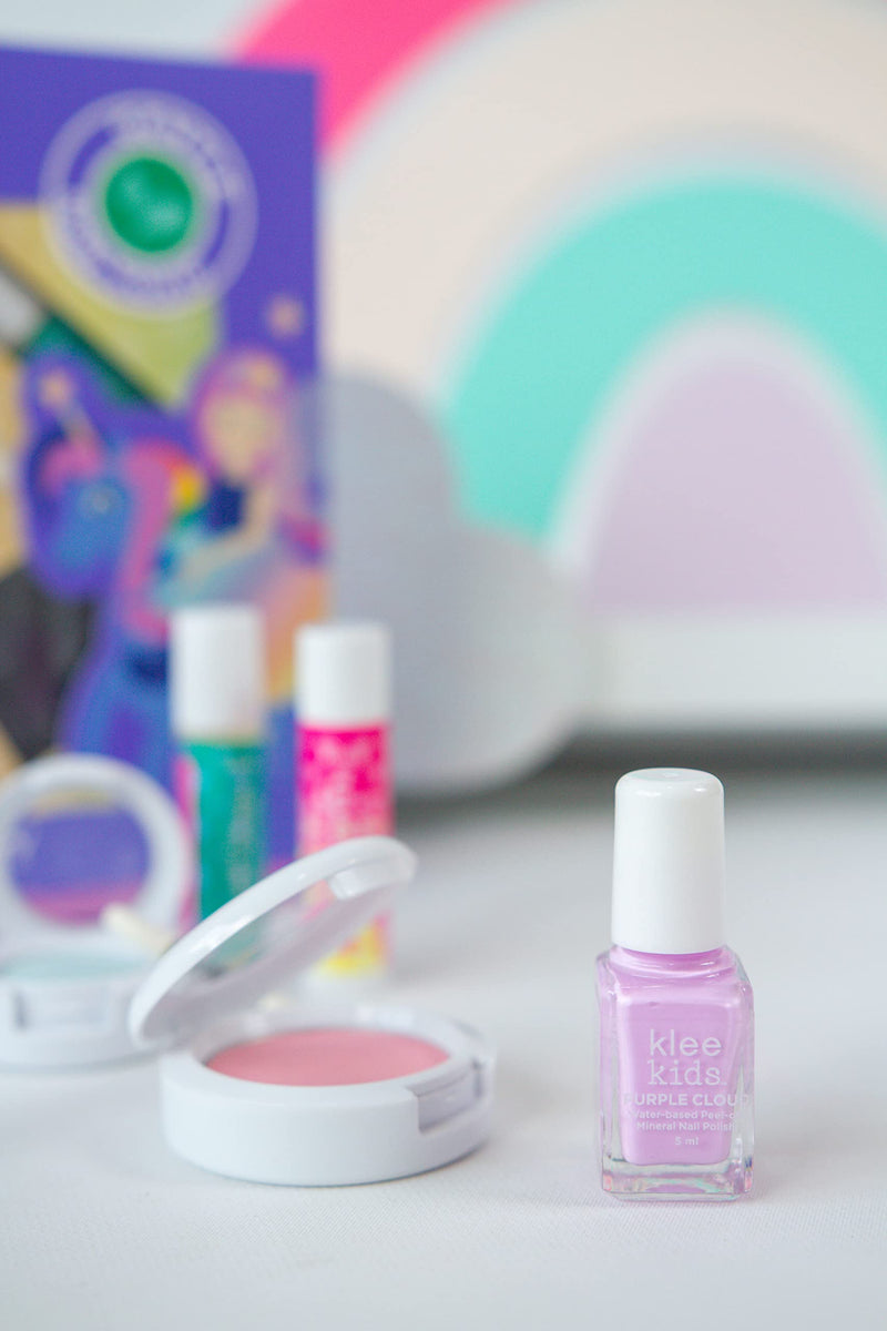 [Australia] - Luna Star Naturals Klee Kids Deluxe Play Makeup Kit. Gentle and Non-Toxic. Made in USA. (Unicorn Cloud Fairy) Unicorn Cloud Fairy 