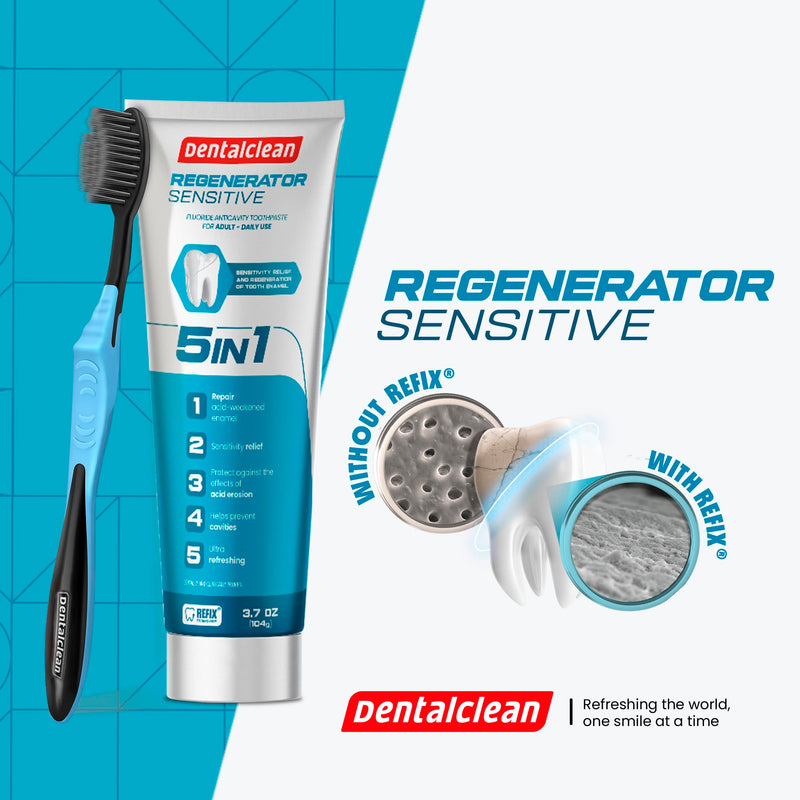 [Australia] - Pack of 3 Regenerating Tooth Gel - Natural Mint, Enamel Regeneration and Cavity Prevention - 3.7 oz 104g 1.2 Ounce (Pack of 3) 