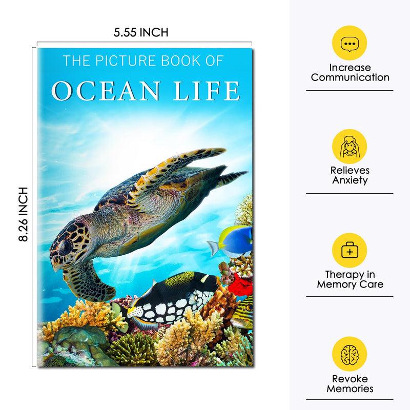 [Australia] - 6 Pack Picture Book Set for Seniors with Dementia, Activities for Elderly Seniors, Provide Products for Alzheimer's Patients and Adults, Brain Exercise, Increased Communication 6 Pack 