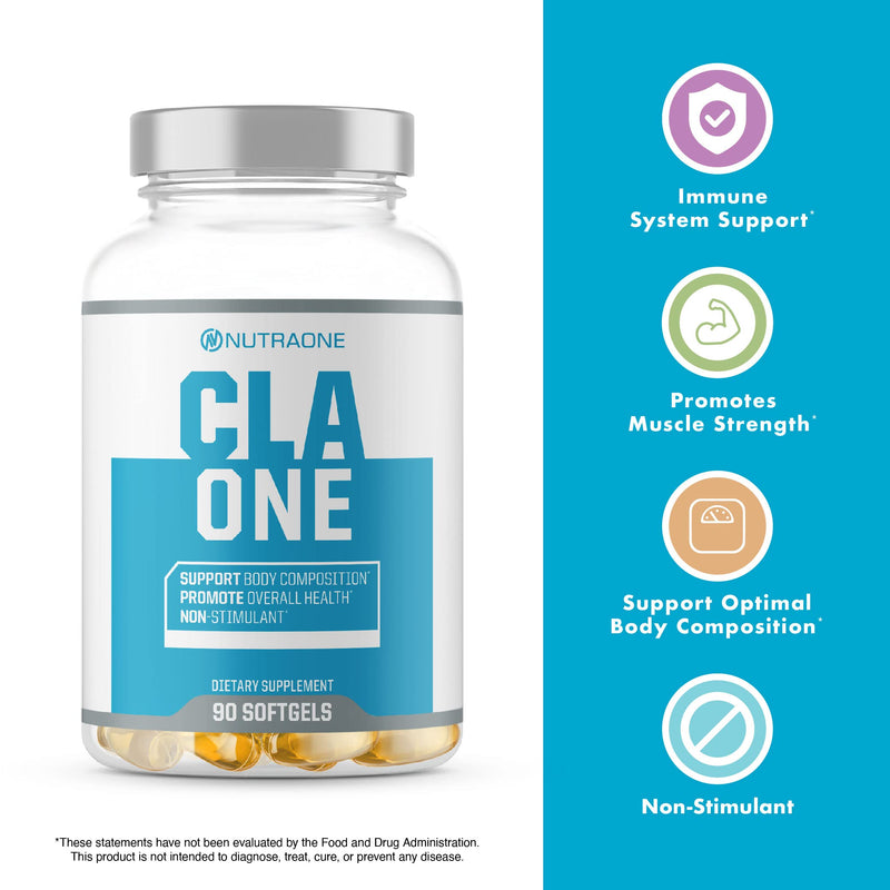 [Australia] - NutraOne CLAOne Supplement from Nutrition ‚Äî Conjugated Linoleic Acid (CLA) Natural Supplement* (90 Capsules) 
