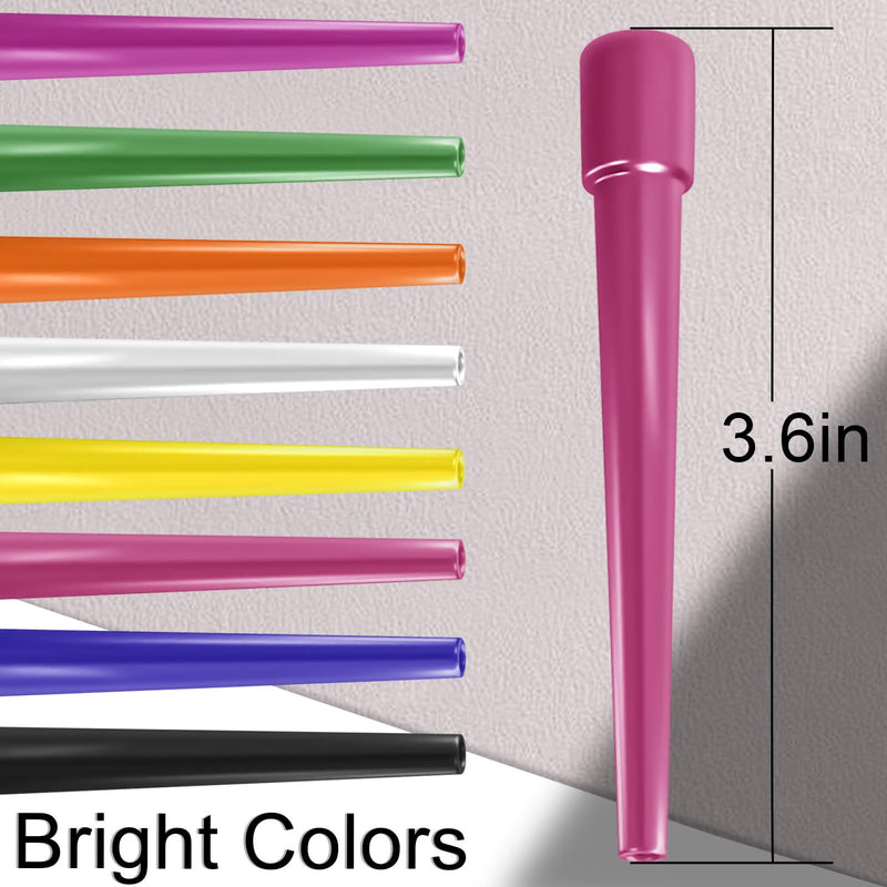 [Australia] - Hookah Tips Disposable Hookah Mouth Tips BPA-Free Individual Wrapped Mixed Colors Mouth Tips Fit for Most Hookah Mouthpiece Handles Made - No Burrs (50 PCS) 50 Tips 
