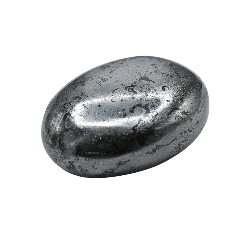 [Australia] - Hematite Crystals and Healing Stones - Large Palm Stone Crystals Piedra - Crystal for Good Luck, Balanced Positive Energy, Meditation - Unique Stocking Stuffers and Birthday Gifts for Women, Men Hematite 