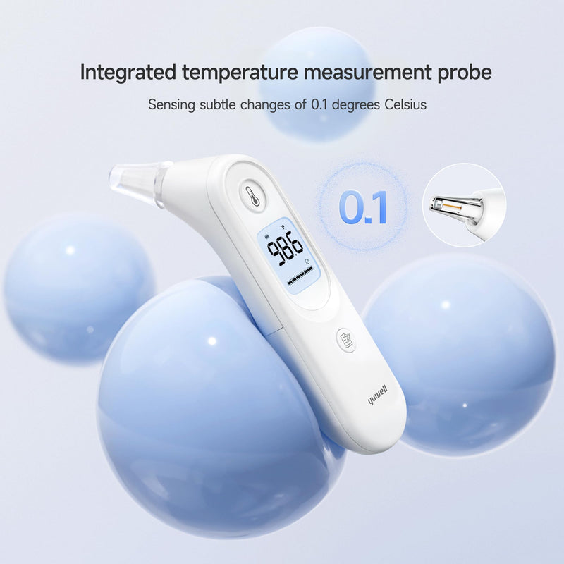 [Australia] - yuwell Thermometer, Digital Ear Thermometer for Adults, Babies, Toddlers and Kids – Fast, Gentle, and Accurate… YHT101 