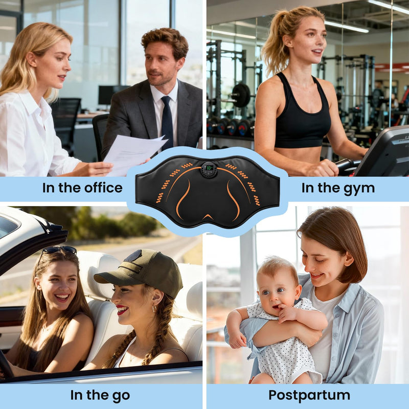 Hip Trainer Glute Muscle Stimulator, Butt Lifting Machine & Muscle Toner, Muscle Stimulator for Lifting HIPS, Home Workout Equipment for Women