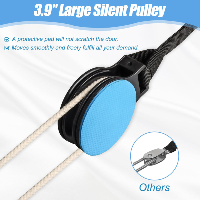 [Australia] - Shoulder Pulley for Physical Therapy, Pulleys for Shoulder Rehab Over The Door Physical Therapy System Arm Exercise for Arm Rehabilitation, Frozen Shoulder,Rotator Cuff Surgery 