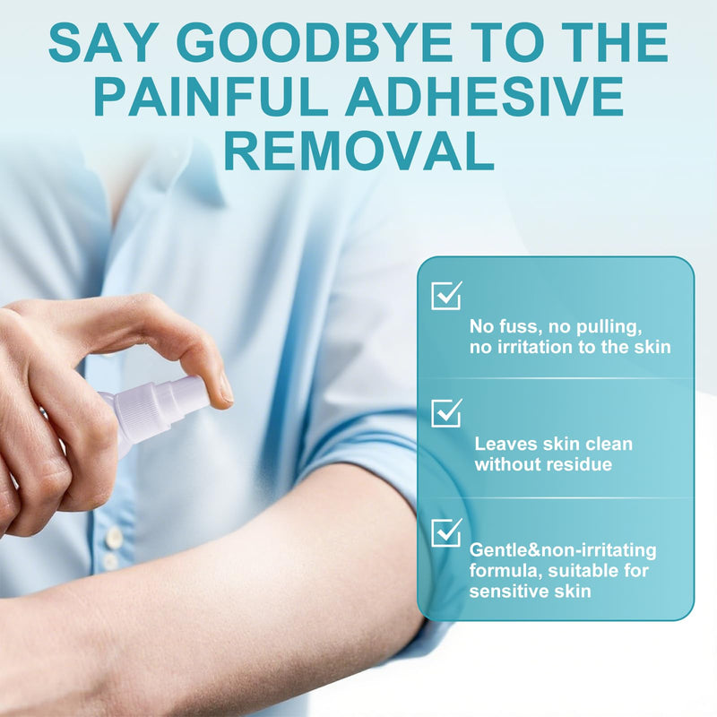 [Australia] - Adhesive Remover for Skin Spray Bandage & Surface & ostomy Supplies No Sting-Sensitive Skin-All Natural,30 ml Bottle 1.0 